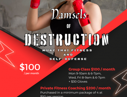 Damsels of Destruction- Women’s Muay Thai & Self-Defense Class